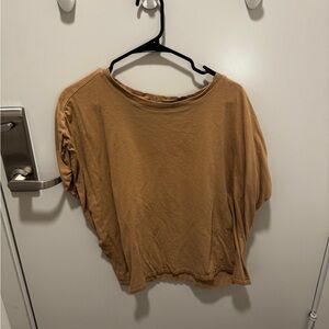 Nuuds Relaxed Short Sleeve Crewneck Tee in Cinnamon